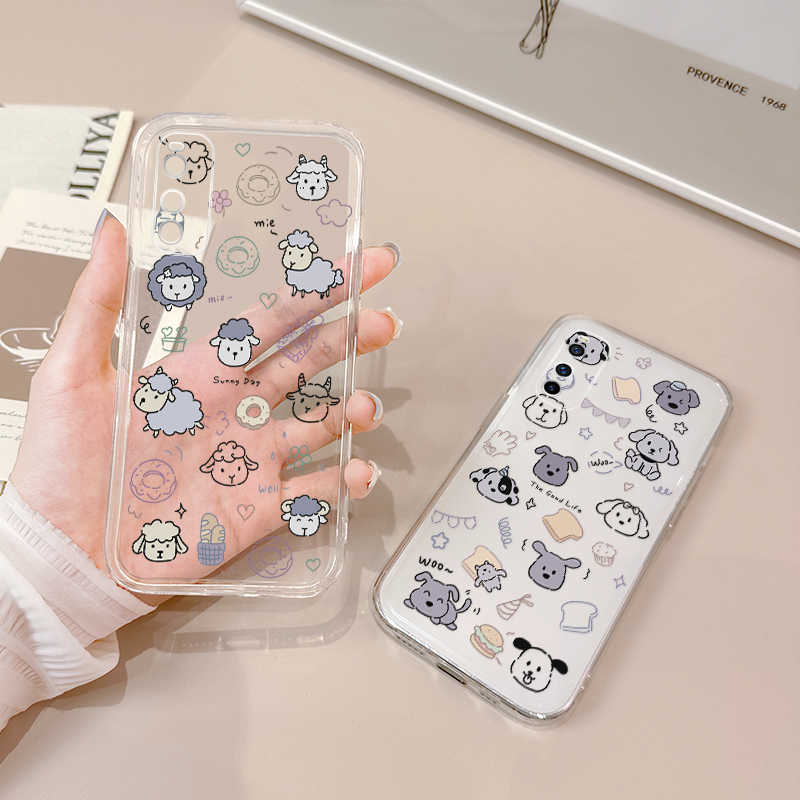 适用于vivoiqooz8手机壳z9超薄z7透明iqooz5可爱卡通z6/z3小狗iqooz1x硅胶iqoou1全包镜头iqoou5/u3防摔VIVO - 图2