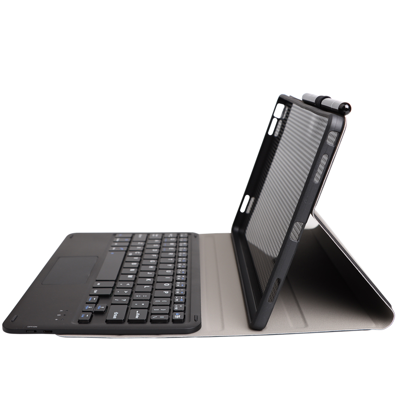 适用联想Tab M10plus Gen3保护套带蓝牙键盘触摸板鼠标平板电脑3代TB128FU/125FU全包边软壳10.6寸皮套支架XU - 图1