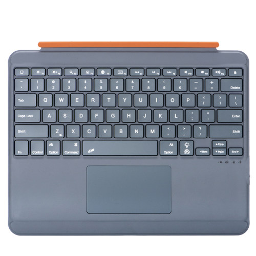适用2025苹果ipad pro13妙控键盘保护套Air11/8平板12.9寸6/7智能蓝牙磁吸分离式一体触摸鼠标A2925/6壳A3007 - 图2
