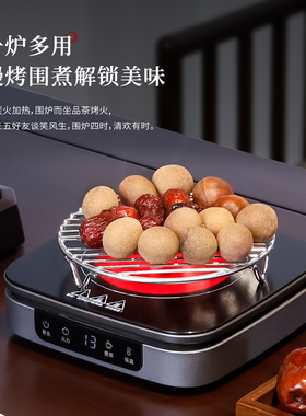 弘龙德茗堂电陶炉煮茶炉玻璃茶壶