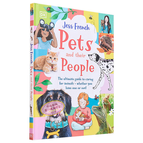 DK动物和他们的主人 Pets and Their People 英文原版 儿童科普绘本 知识百科图书 精装进口 宠物主题读物 7-9岁 又日新 - 图3
