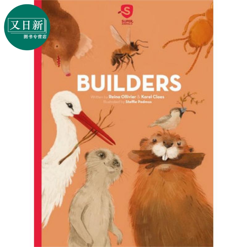 Super Animals Builders 动物建筑师 英文原版 进口图书 神奇动物系列 儿童知识绘本 生物学 亲子图画书 5岁以上 - 图3