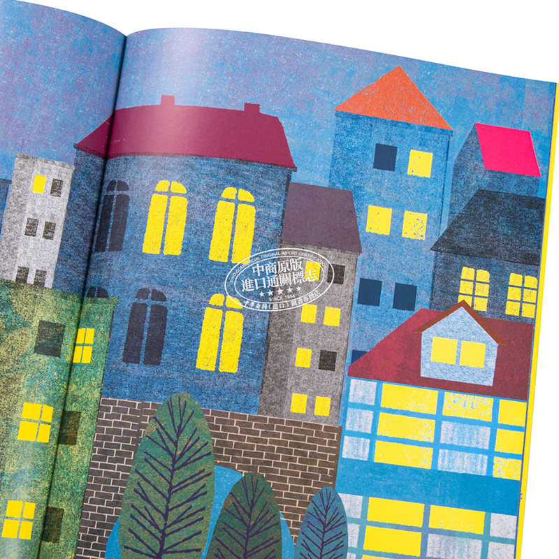 Firefly Home 萤火虫回家路 Britta Teckentrup 英文原版 进口图书 儿童绘本 动物故事图画书 2-5岁 Nosy Crow出版 互动绘本