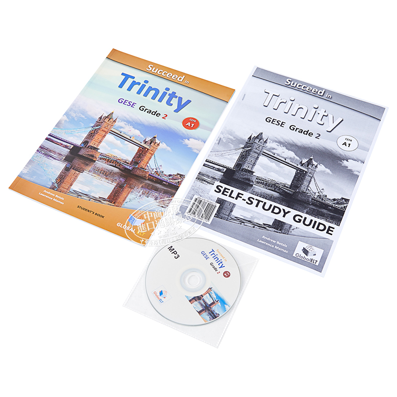 Succeed in Trinity-GESE-Grade 2 CEFR A1 Self-study Edition 三一口语考试二级 CEFR A1自学套装 - 图1