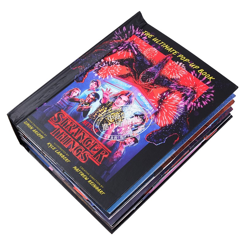 怪奇物语立体书英文原版 Stranger Things The Ultimate Pop Up Book Simon Arizpe Kyle Lambert影视休闲又日新-图3