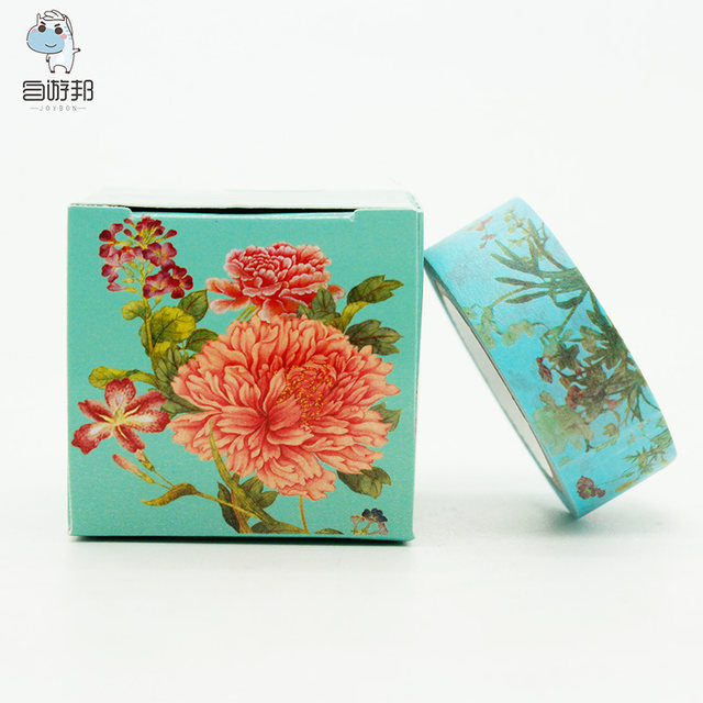 Taipei National Palace Museum Cultural and Creative Peripheral Chunqi Collection Washi Tape Souvenirs DIY Handbook Creative Stickers