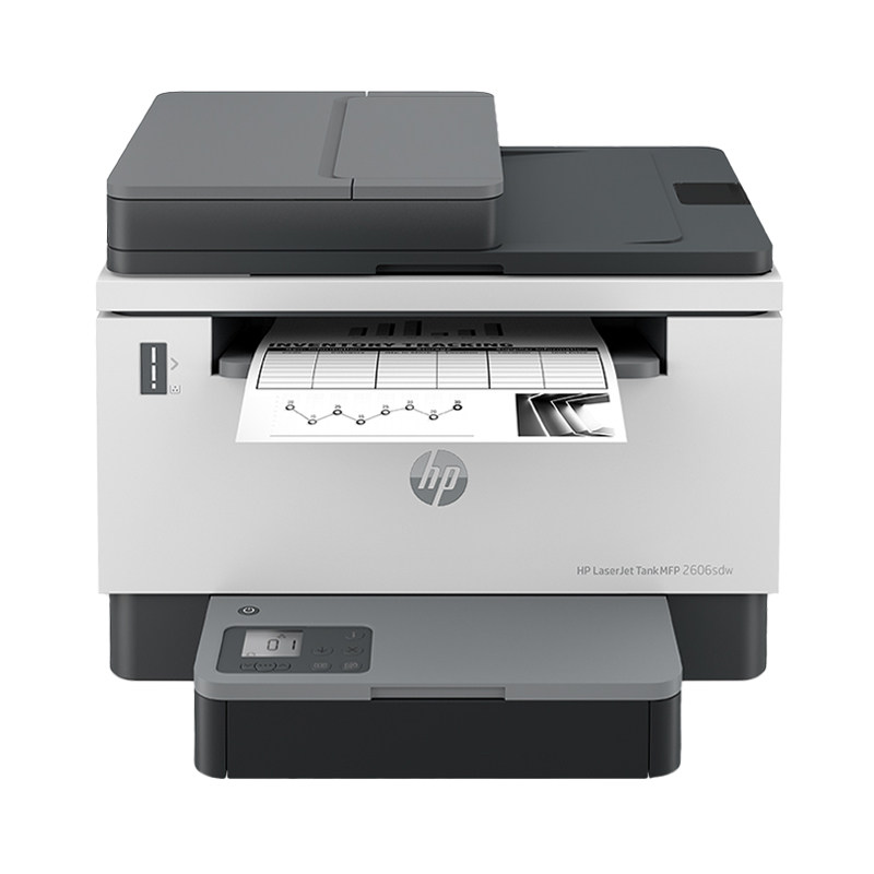 惠普tank2606dw黑白激光打印a4加粉 惠普打印黑白激光多功能一体机