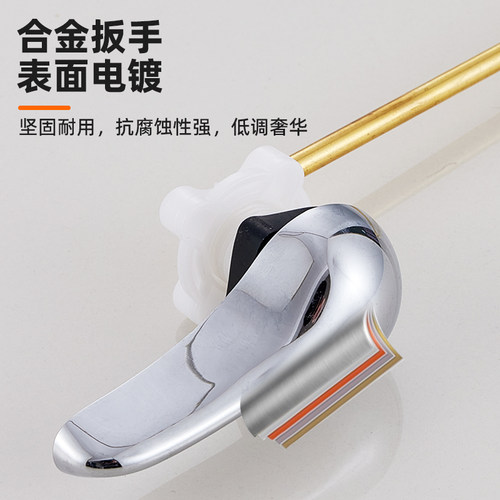 适配TOTO抽水马桶坐便器水箱配件前侧扳手排水按钮座便器放水开关 - 图0