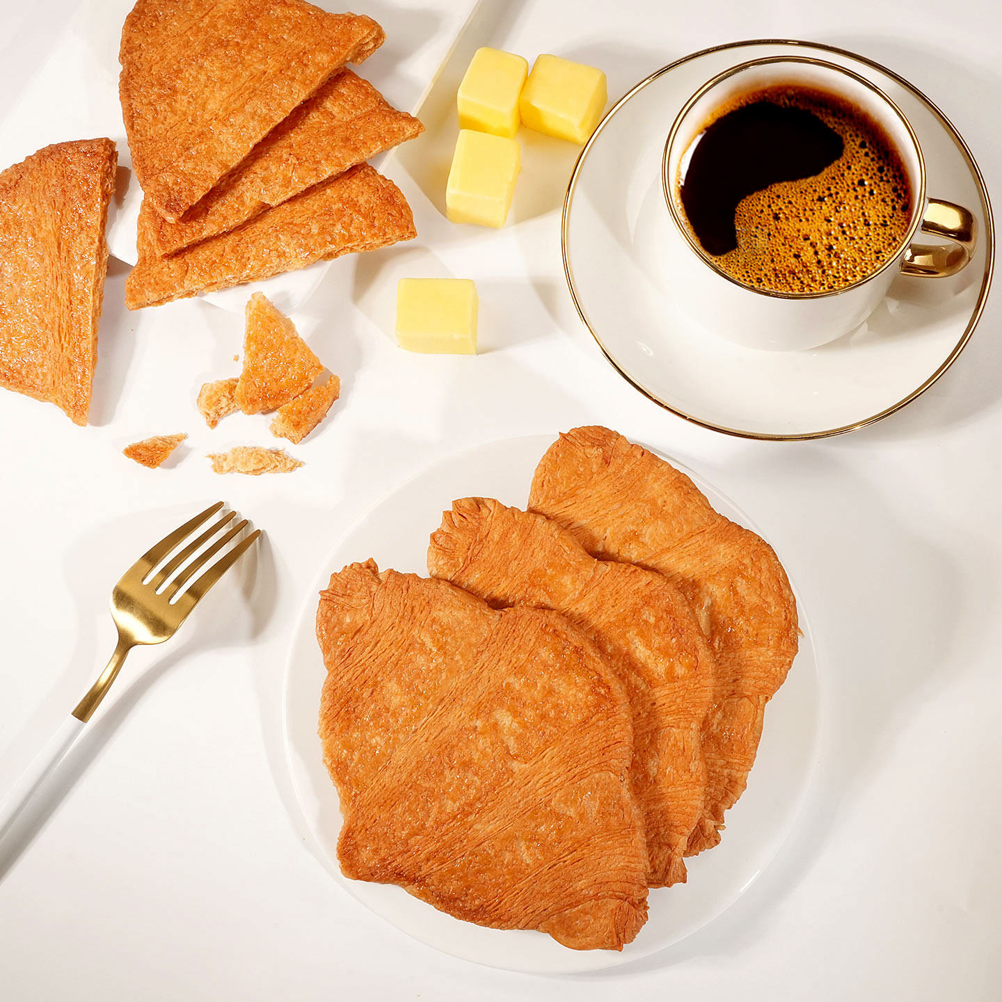 【直播专属】红森林黄油扁扁可颂面包薄脆点心休闲零食下午茶,淘宝优惠券,粉丝福利购,淘宝优惠卷