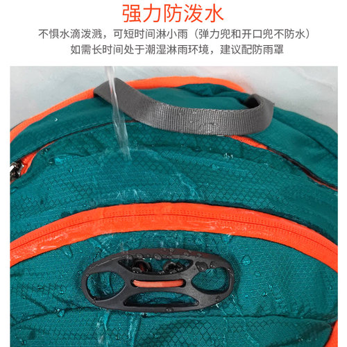 杉木山装户外单车骑行水袋背包小容量排汗超透气耐磨双肩徒步防水 - 图2
