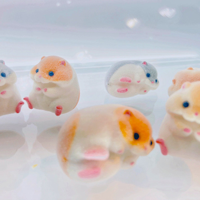 日本正版yell第3弹植绒仓鼠扭蛋 童梦动漫盒蛋/扭蛋/食玩