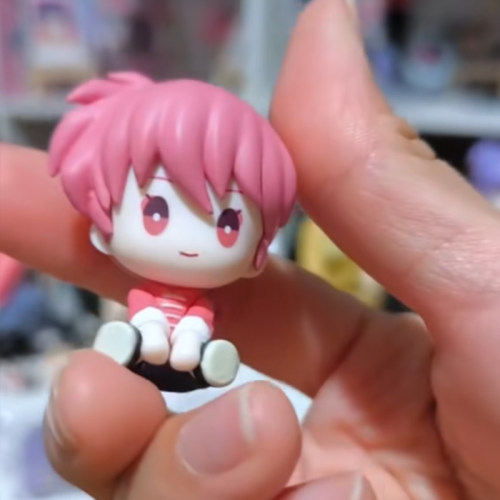 日本正版BUSHIROAD 乱马1/2发条坐姿造型扭蛋 早乙女天道茜珊璞 - 图3