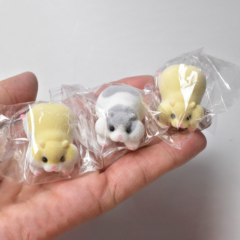 日本正版yell第4弹植绒仓鼠扭蛋 童梦动漫盒蛋/扭蛋/食玩