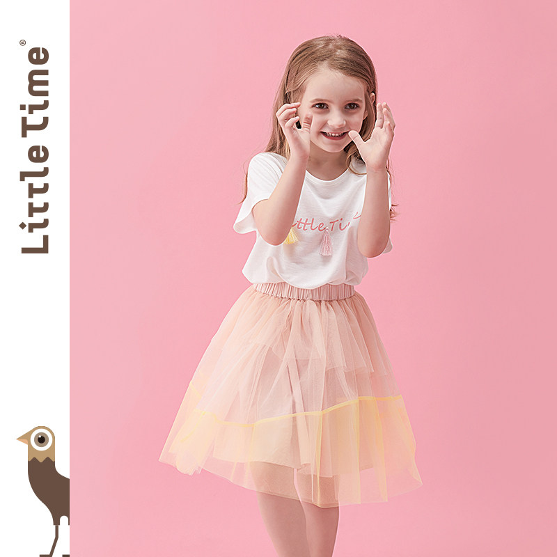 littletime童装2020夏装新款半身裙 littletime半身裙