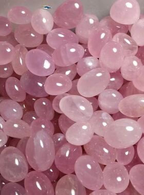 水培固定石纯天然水晶原鹅卵石小石头消磁紫水晶原石鱼缸水培石子