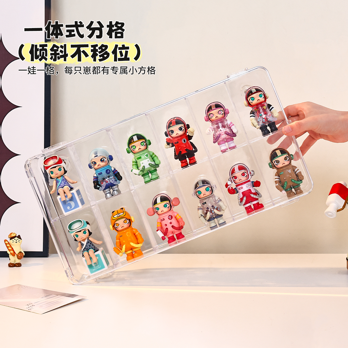 Blind box storage wall hanging transparent display box