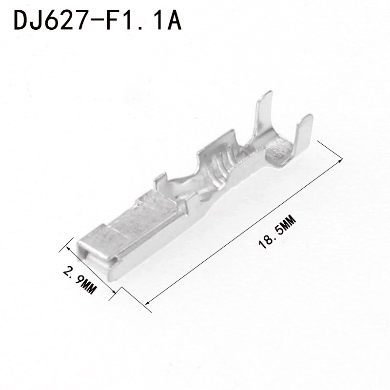 国产 DJ627-F1.1A接线端子汽车接插件压线端连接器配套端子-图0