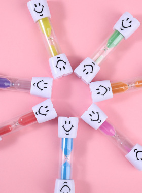 笑脸三分钟防摔卡通风奖品沙漏