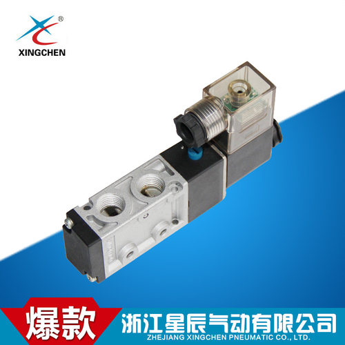 XingChen/星辰 MVCS-220T-4E1二位五通双电磁阀 气动电磁阀 - 图1