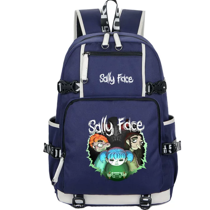 艾登森 Sally Face Bag Stupid Face Game Peripheral Anime Cartoon Export Primary and Middle School Student Backpack