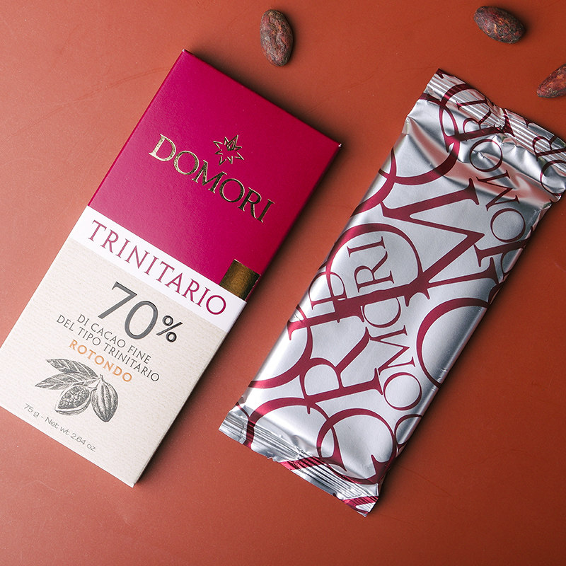 domori 75g 70%-100%黑巧克力进口 domori食品黑巧克力