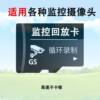 Special high-speed TF memory card recording for surveillance cameras