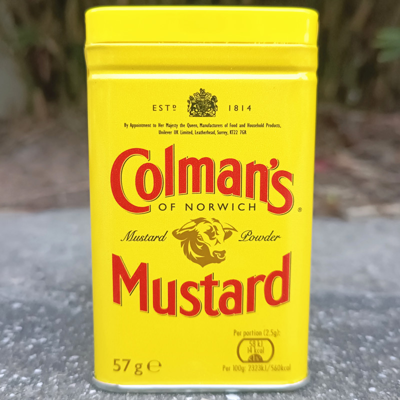 英国牛头牌英式黄芥末酱调味酱Colmans Mustard ORIGINAL SAUCE-图0