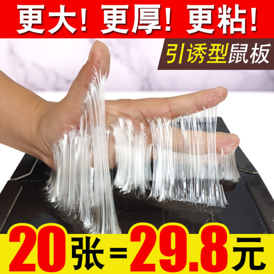20 large sticky mouse boards, a powerful mouse trap for home use