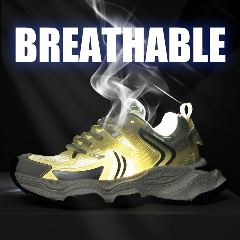 马克华菲男鞋秋季透气老爹鞋男2025新款休闲运动鞋男款潮牌鞋子,淘宝优惠券,粉丝福利购,淘宝优惠卷