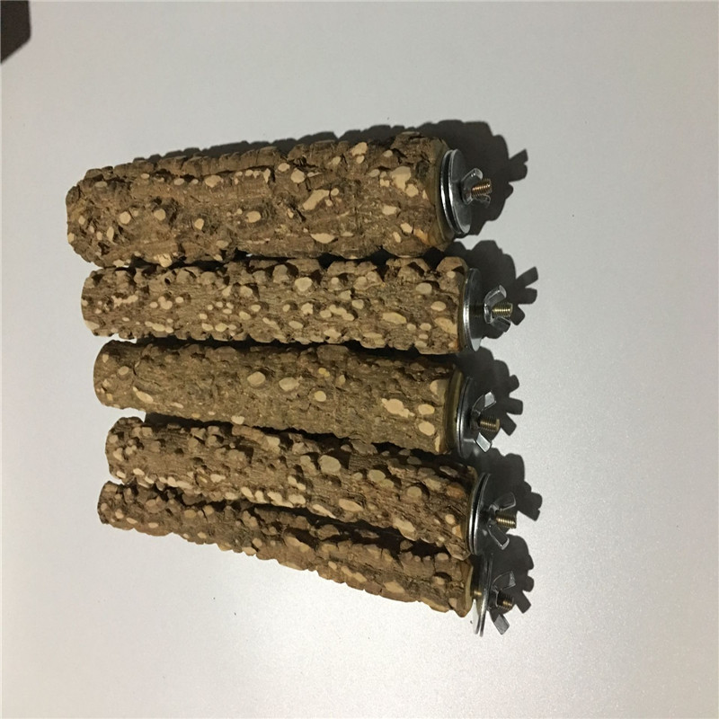 鹦鹉用品用具磨爪磨牙棒磨砂站棍八哥鸟玩具花椒木站杆站杠笼配件-图1