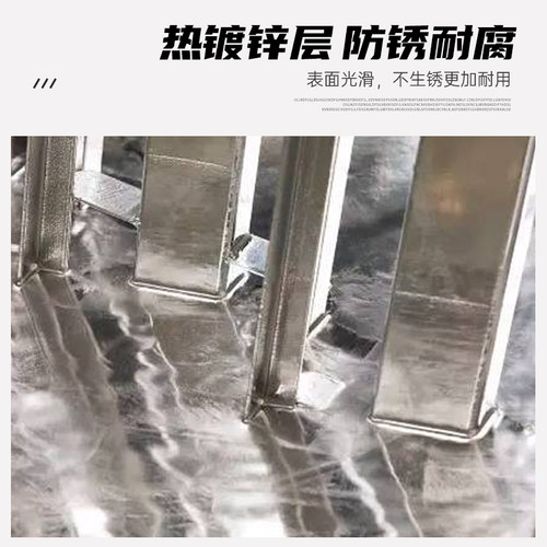 大棚配件卡槽卡簧镀锌纳米铝合金养殖种植防风压膜槽高锌加厚卡扣 - 图1