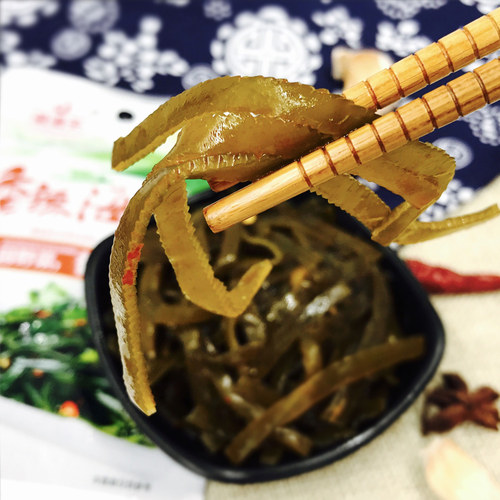湘满天香辣海带丝开袋即食28g*20包海带香辣麻辣零食小包装下饭菜 - 图2