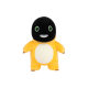 Duoai Genuine Black Face Little Milk Dragon Doll Cute Dinosaur Doll Plush Toy Soothing Rag Doll Children's Gift