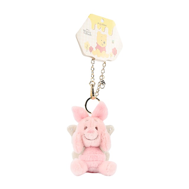 Genuine Disney small pendant Winnie Bear Pigpie Geely Plush toy toy doll keychain hanging