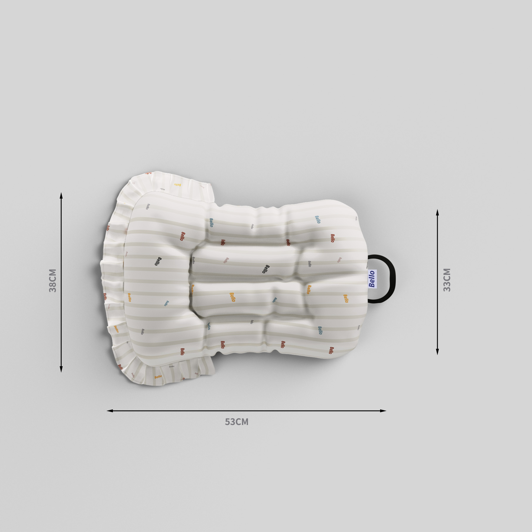 bello宠物推车配件 宠物推车垫子猫咪狗狗秋冬保暖坐垫睡垫 - 图0