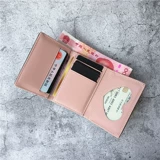 Картхолдер, маленькая тонкая сумка через плечо, складной маленький кошелек, маленькая сумка клатч, коллекция 2021, в корейском стиле