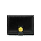 Картхолдер, маленькая тонкая сумка через плечо, складной маленький кошелек, маленькая сумка клатч, коллекция 2021, в корейском стиле