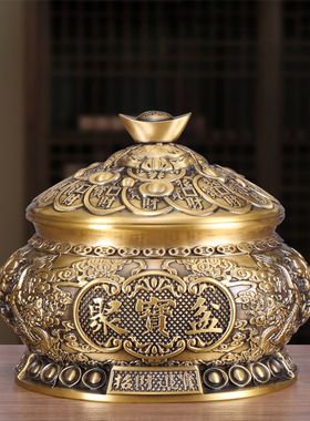 店铺开业客厅装饰工艺品黄铜