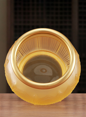 信扬香炉供奉家用室内琉璃莲花