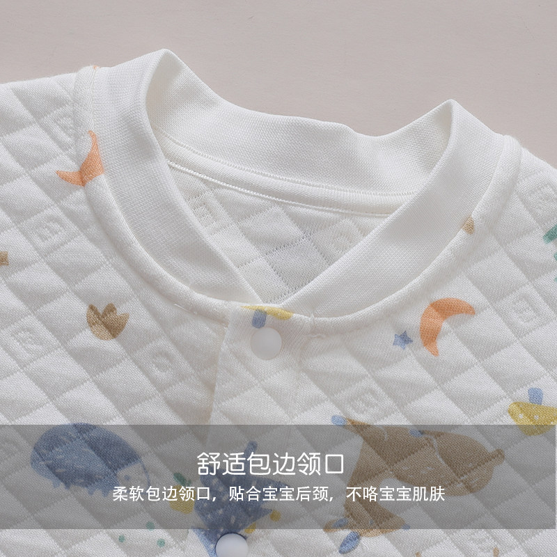 馨贝比婴儿内衣套装秋冬季儿童三层夹棉保暖睡衣宝宝分体加厚冬装,淘宝优惠券,粉丝福利购,淘宝优惠卷