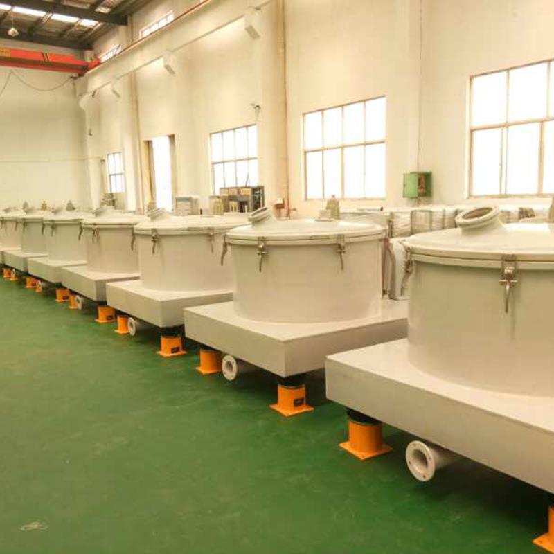 厂家PSB1000平板衬塑离心机上部卸料防腐离心机全自动离心机 - 图1