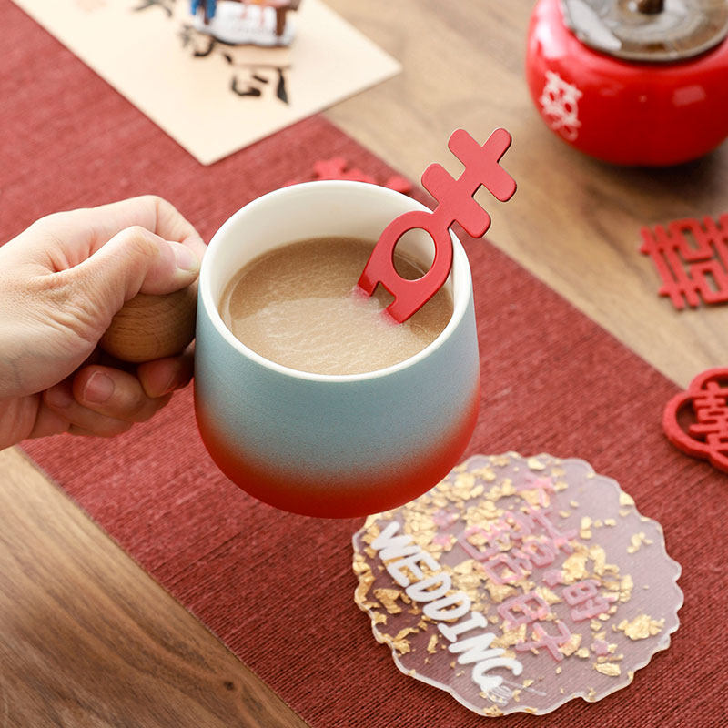 新婚礼物送新人订婚结婚新娘闺蜜实用杯子摆件礼盒伴手礼品,淘宝优惠券,粉丝福利购,淘宝优惠卷