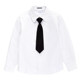 Luo Meng White Shirt Boy's Long Sleeve Primary School Uniform