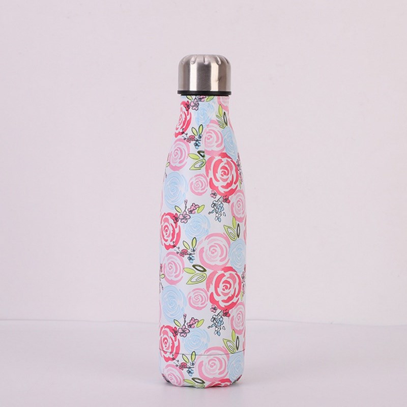 Stainless Steel Vacuum Water Bottle Flask Thermal Sports cup-图0