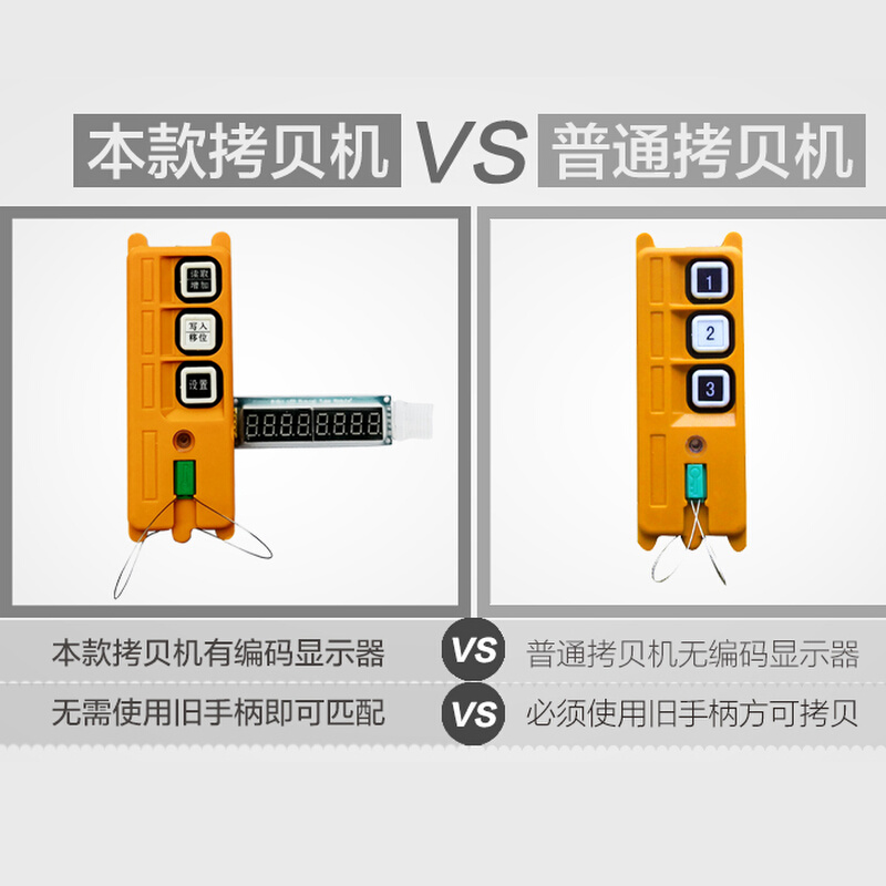 遥控器拷贝机 F21-E1B/F23/F24行车天车编码显示器拷贝器-图2