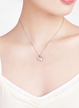 「紫微星独角兽」纯银项链原创