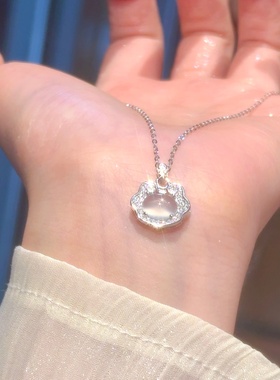 「如意玉髓」999纯银项链手作