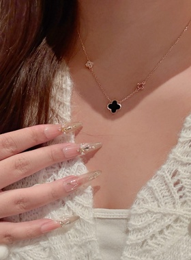 「幸运女神」999纯银项链手作