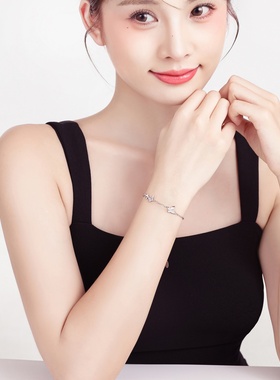 「森系蝴蝶恋」999足银手链原创