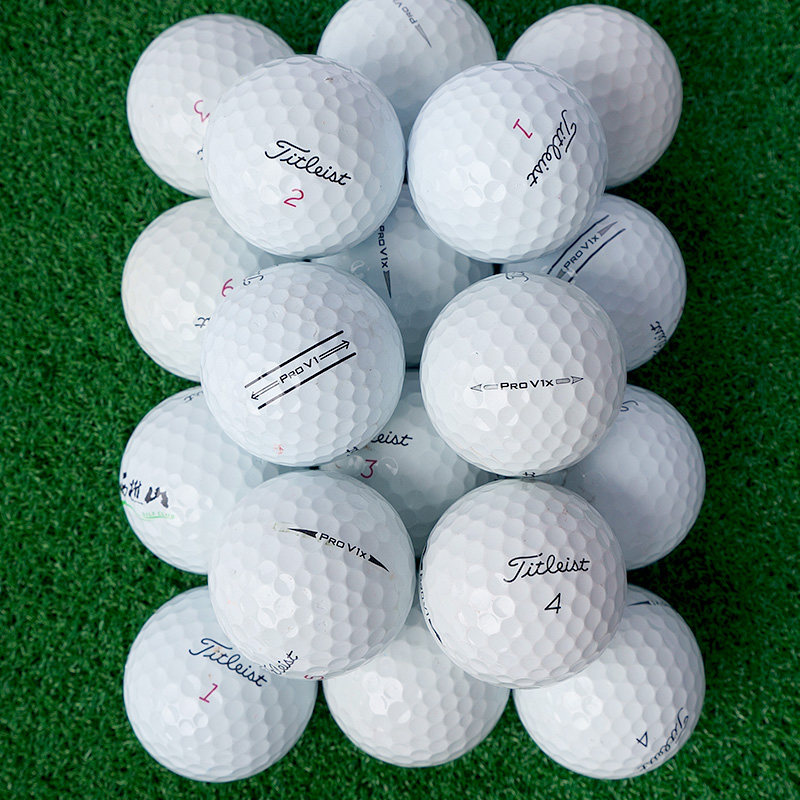 二手高尔夫球volvik高尔夫彩球srixon泰勒梅honma超远距离练习球_虎窝淘